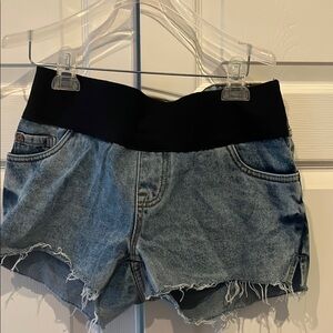 Maternity Denim Shorts